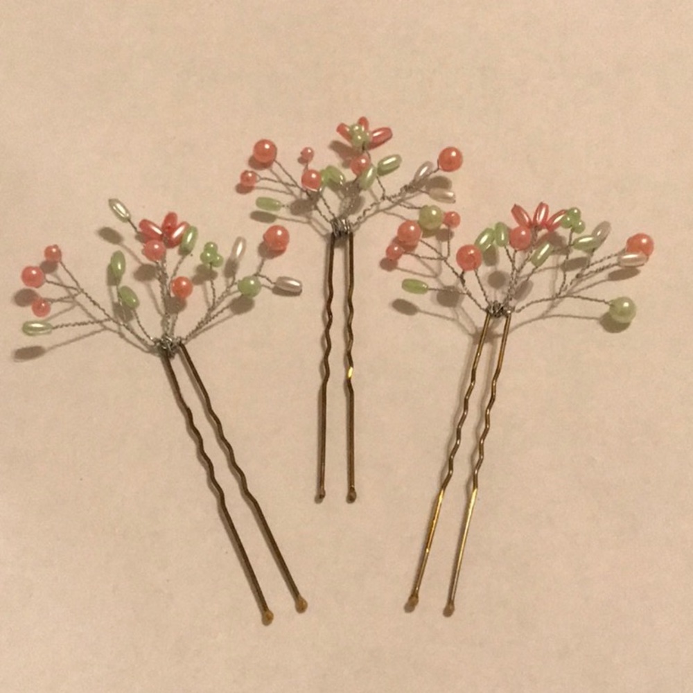 Hair pins.